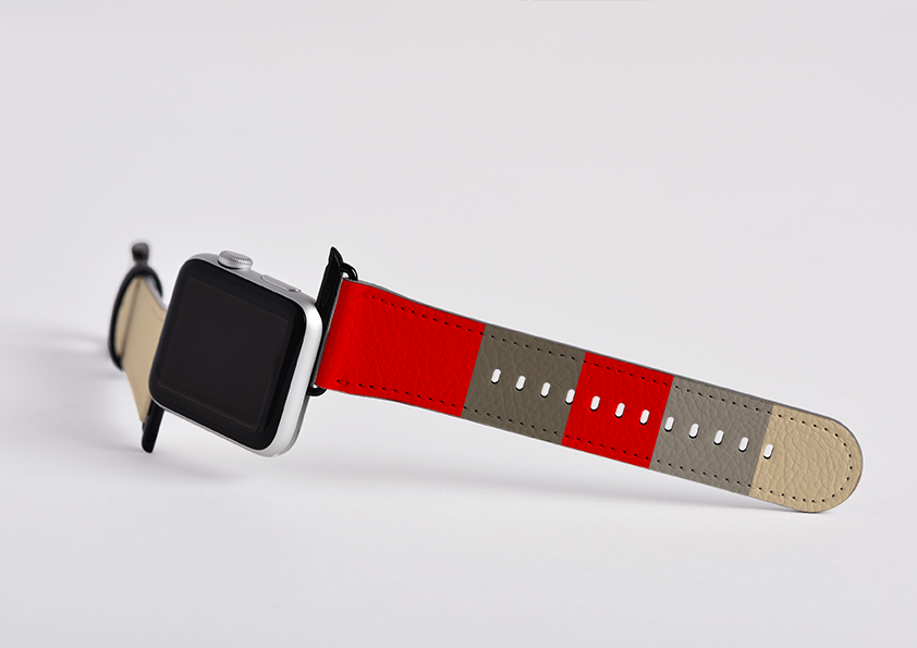 Apple Watch Strap- Paris Chroma Horizontal Stripe