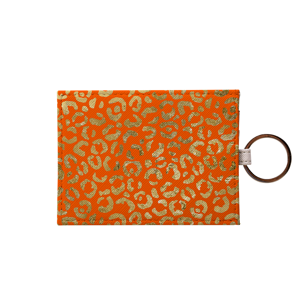 Aries Orange Card Holder