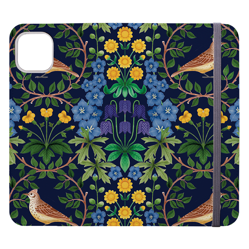 Arkspur Wallet Case By Bex Parkin