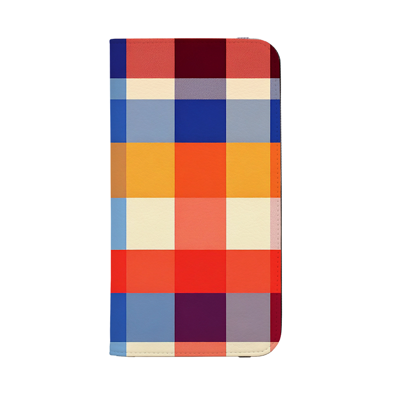 Atlanta Gingham Wallet Case