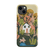 Autumn Cottage Case and Card Case By Tracey English
