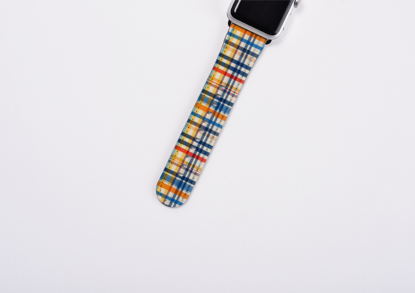 Barcelona Gingham Apple Watch Strap