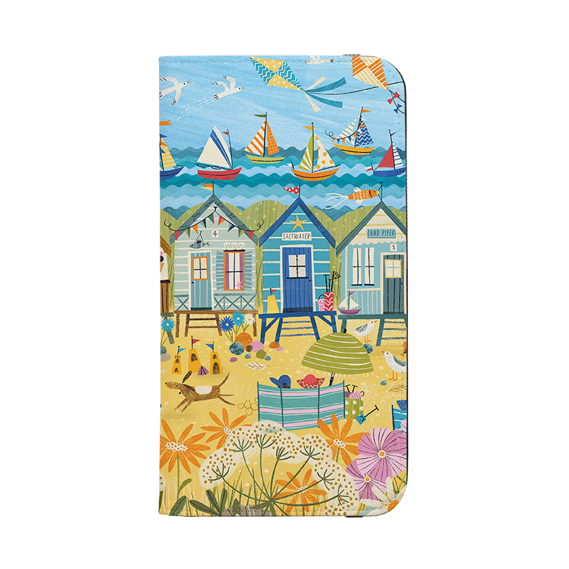 Beachy Days Wallet Case By Ali Brookes