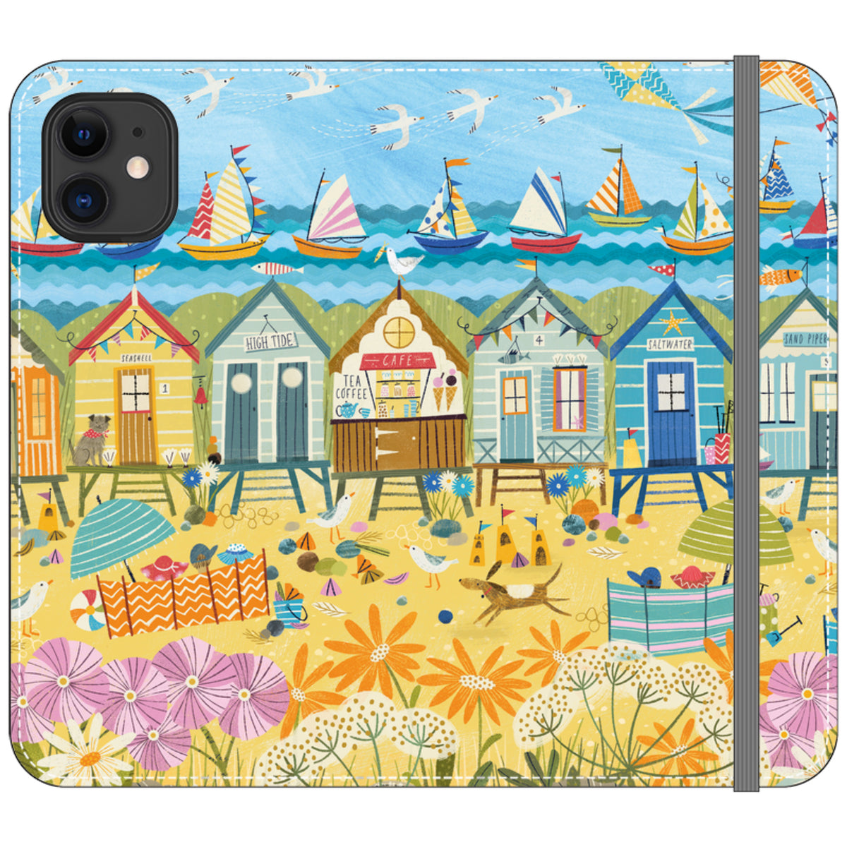 Beachy Days Wallet Case By Ali Brookes