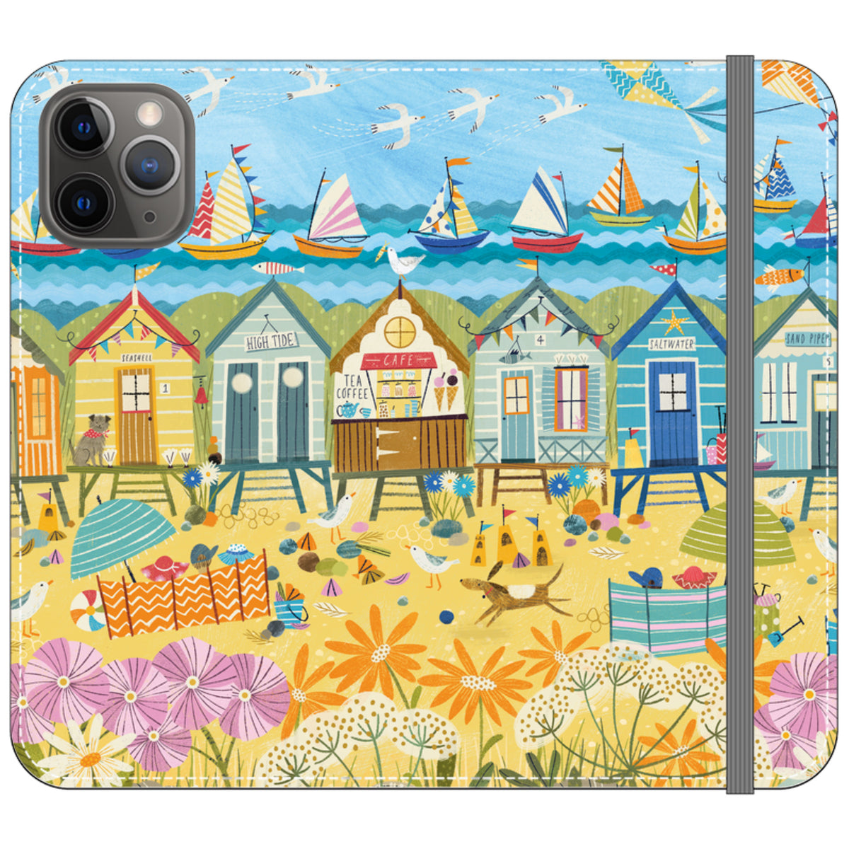 Beachy Days Wallet Case By Ali Brookes