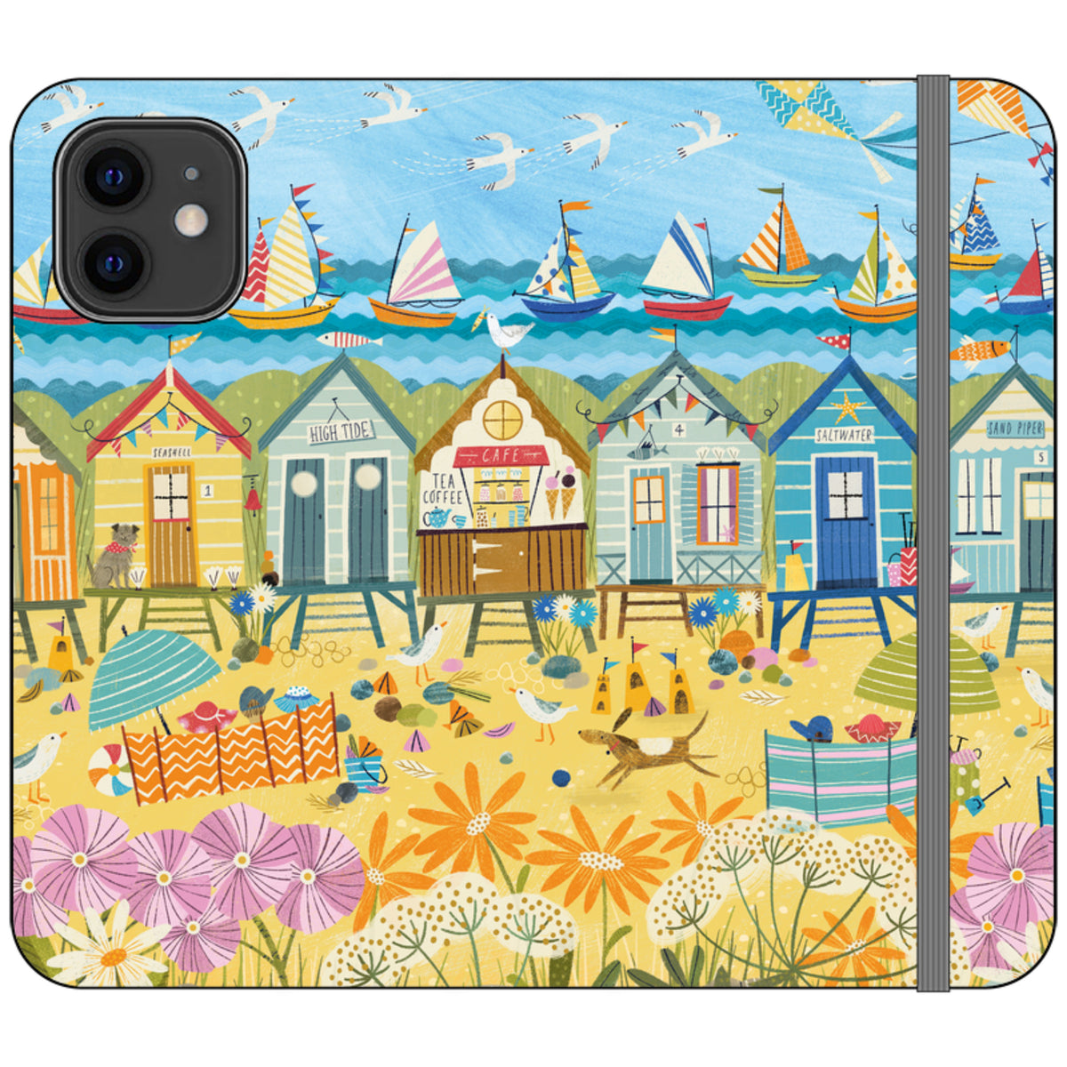 Beachy Days Wallet Case By Ali Brookes