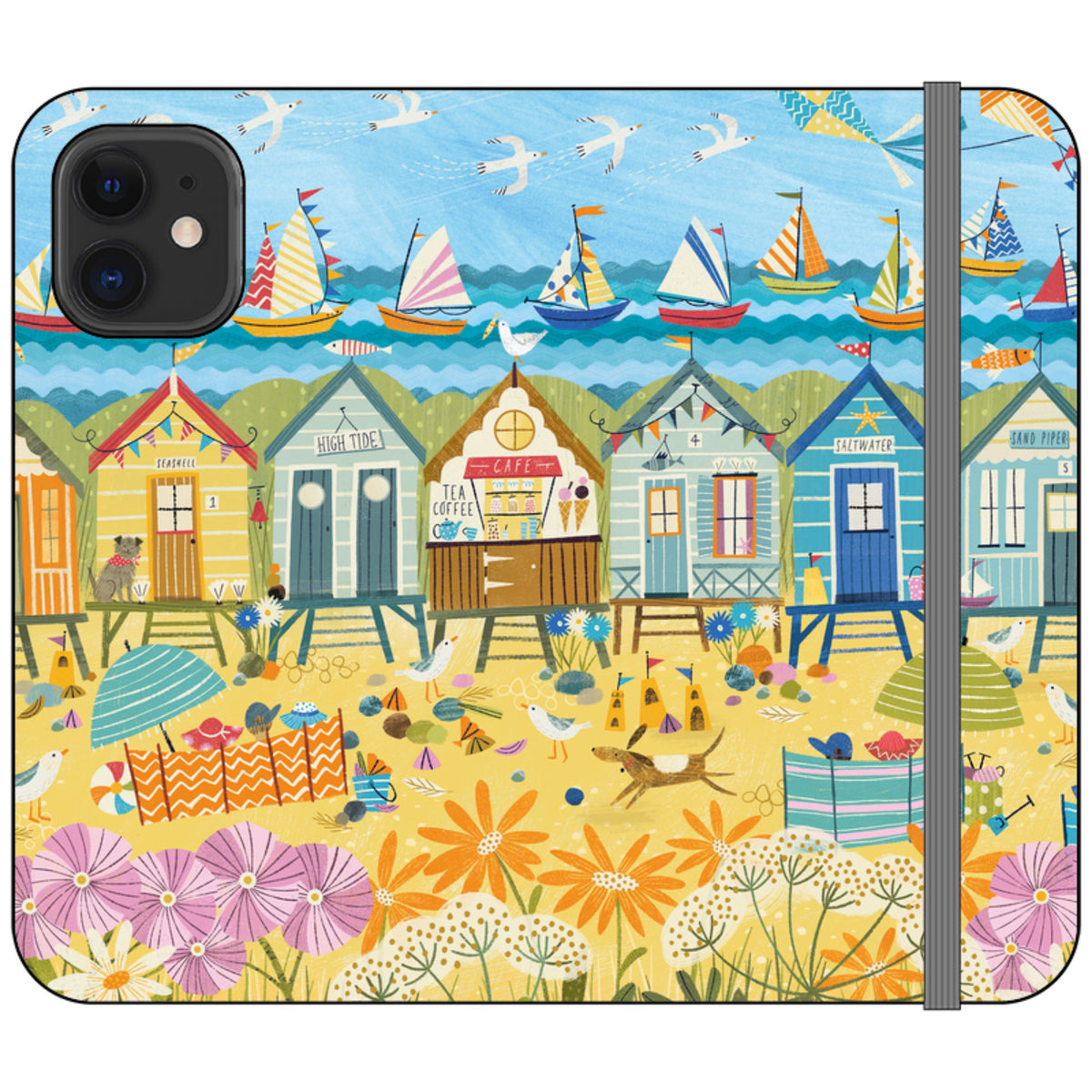 Beachy Days Wallet Case By Ali Brookes