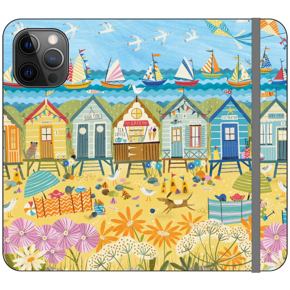 Beachy Days Wallet Case By Ali Brookes