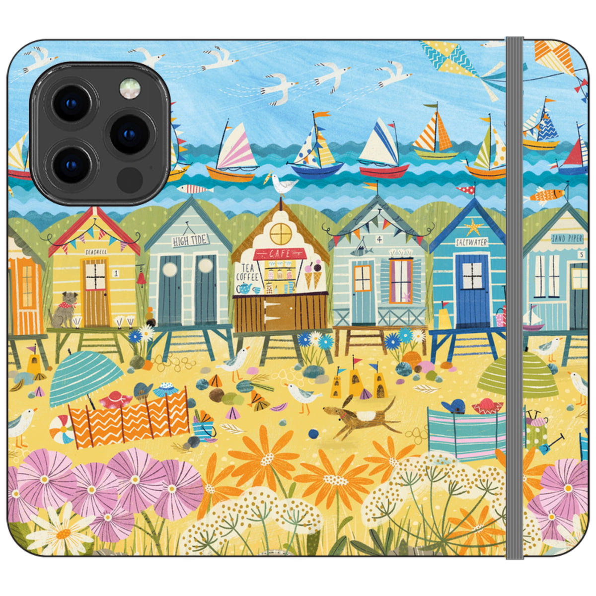 Beachy Days Wallet Case By Ali Brookes