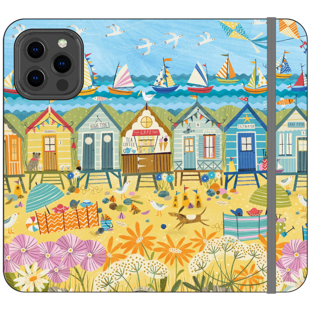 Beachy Days Wallet Case By Ali Brookes