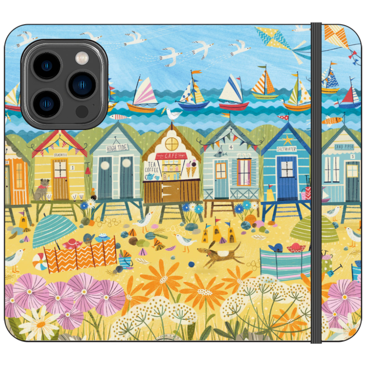 Beachy Days Wallet Case By Ali Brookes