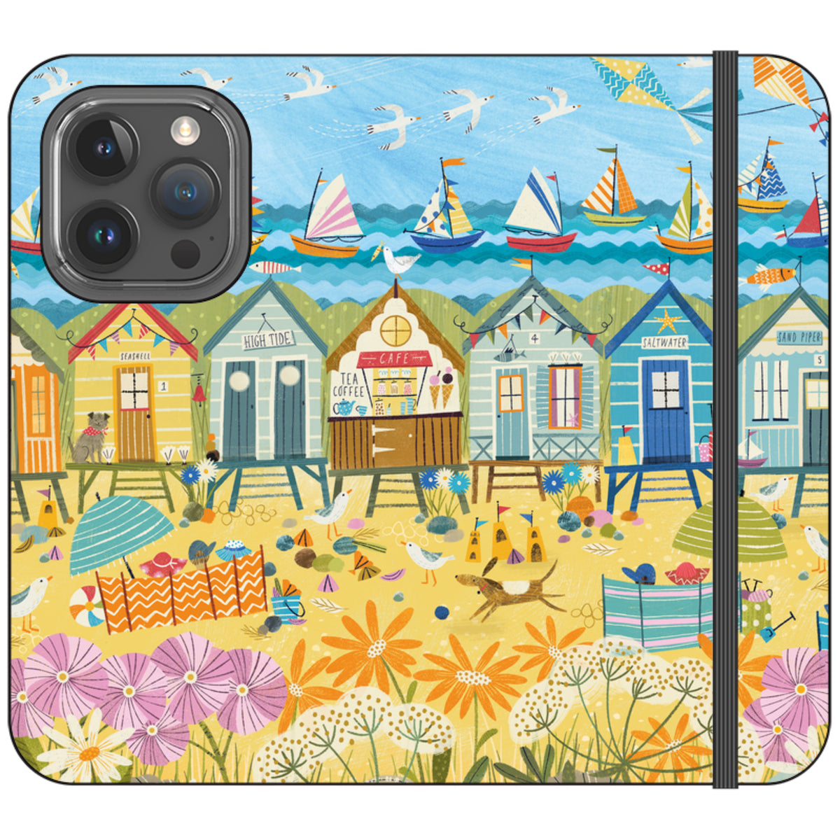 Beachy Days Wallet Case By Ali Brookes