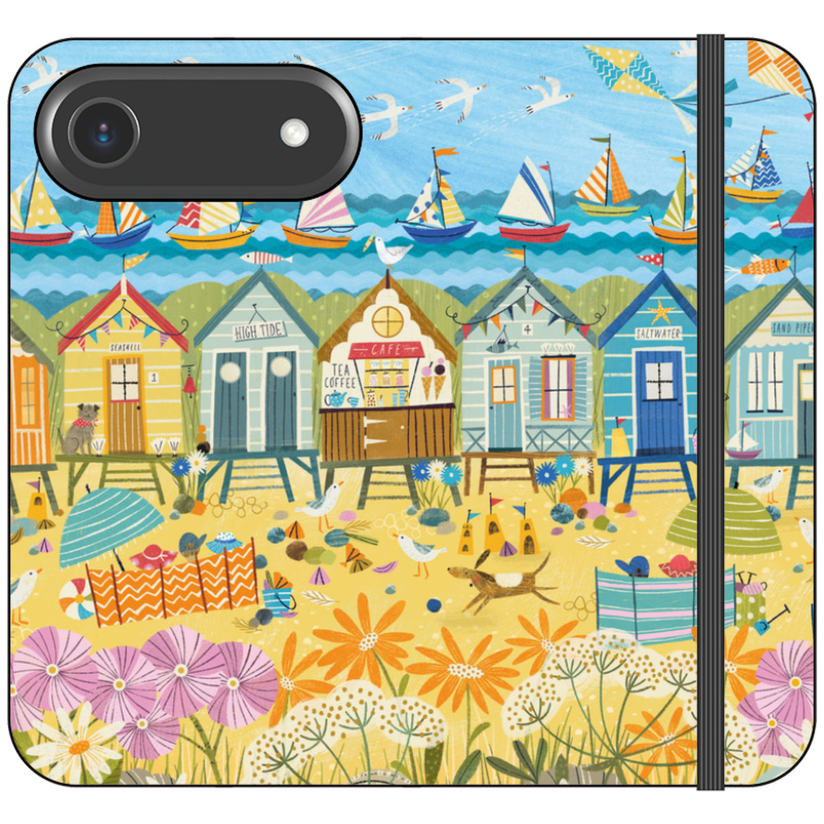 Beachy Days Wallet Case By Ali Brookes