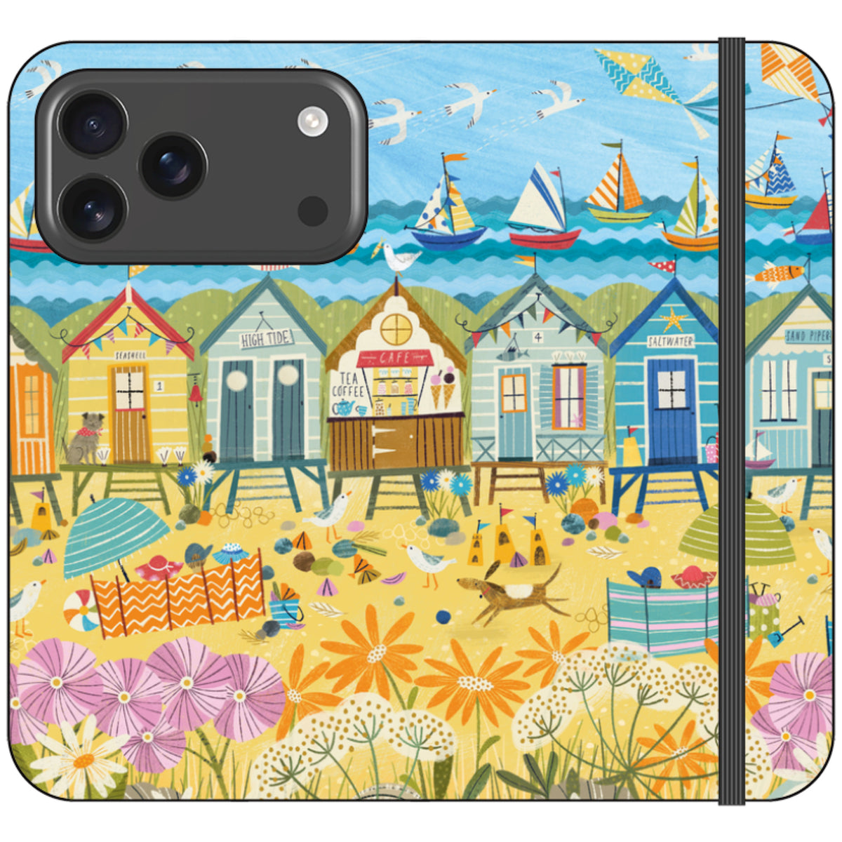 Beachy Days Wallet Case By Ali Brookes