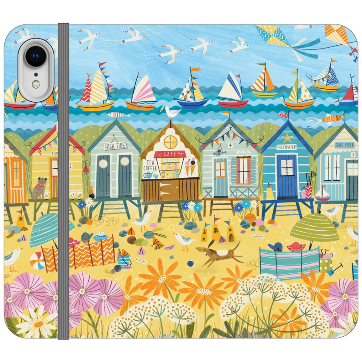 Beachy Days Wallet Case By Ali Brookes