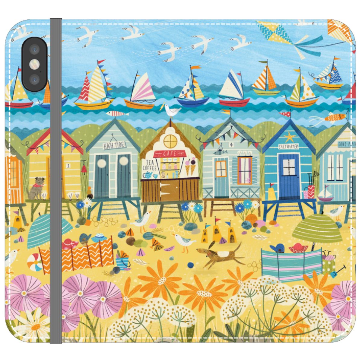 Beachy Days Wallet Case By Ali Brookes