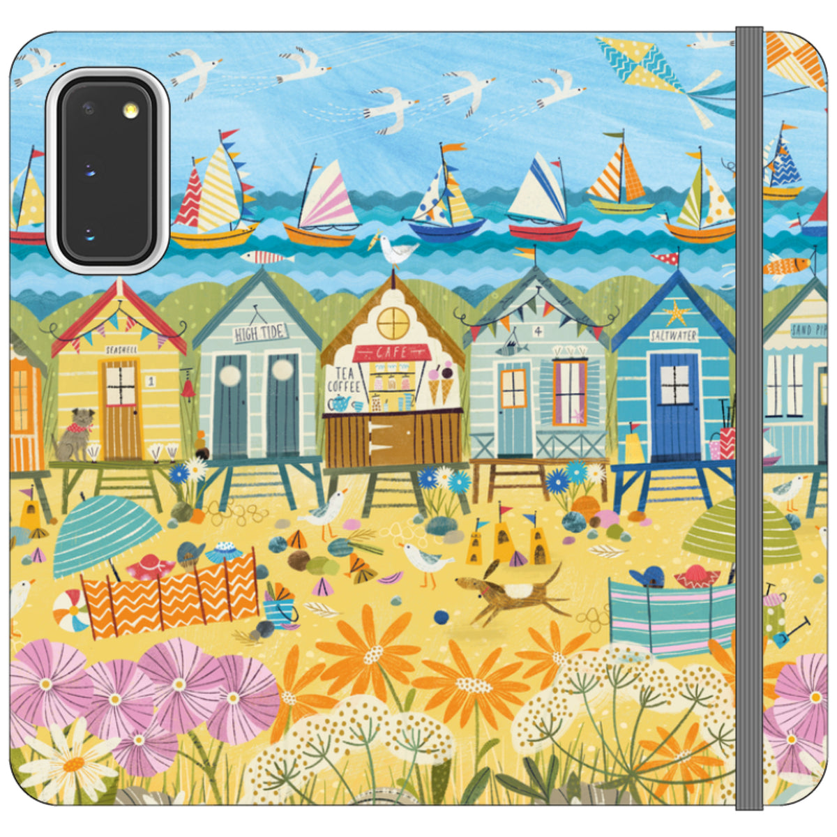 Beachy Days Wallet Case By Ali Brookes