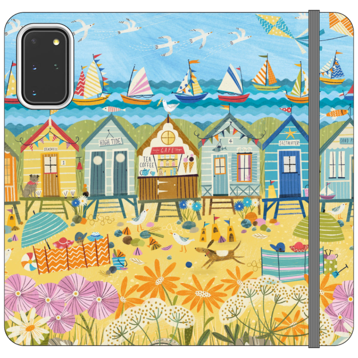 Beachy Days Wallet Case By Ali Brookes