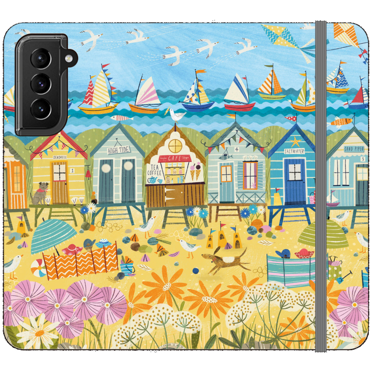 Beachy Days Wallet Case By Ali Brookes