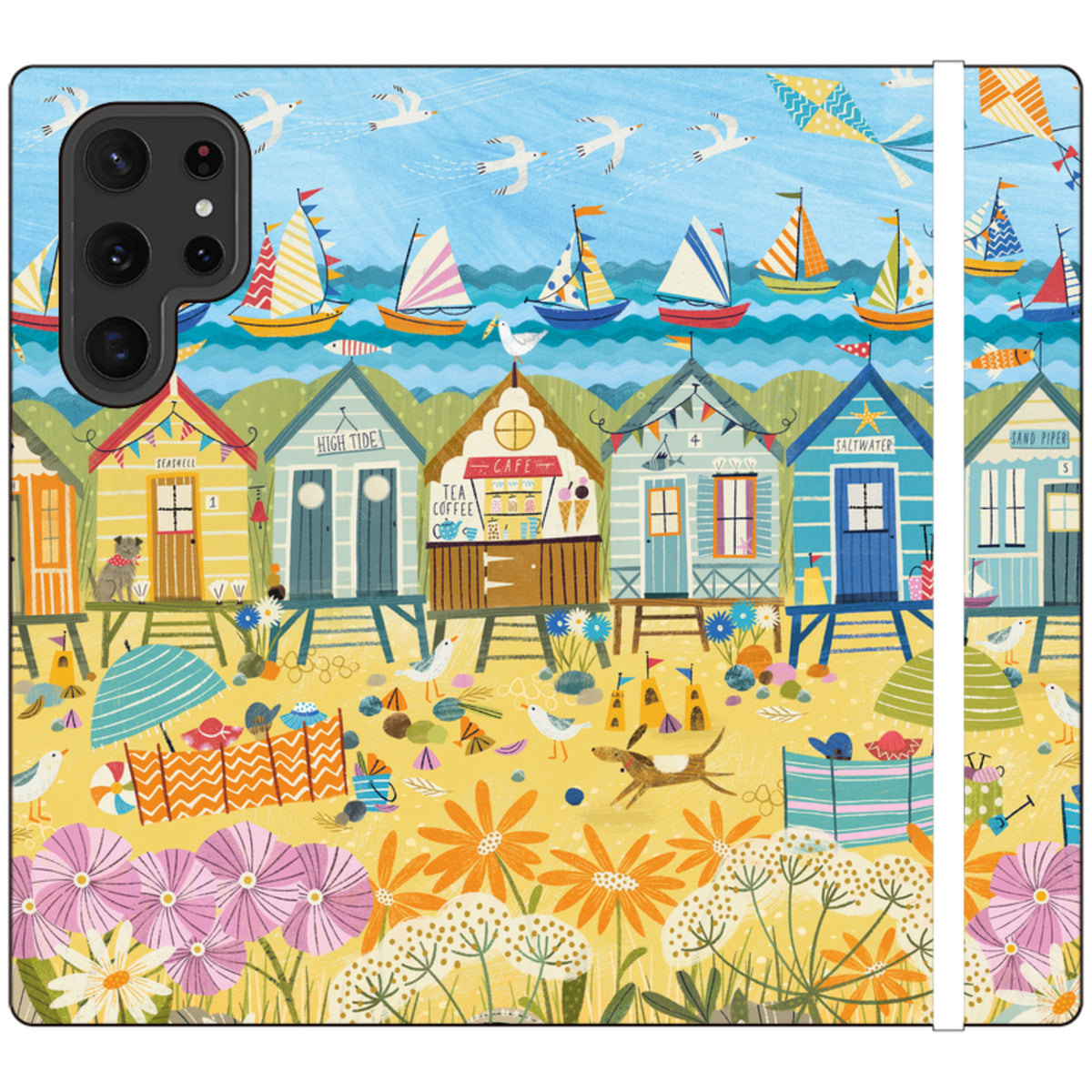 Beachy Days Wallet Case By Ali Brookes