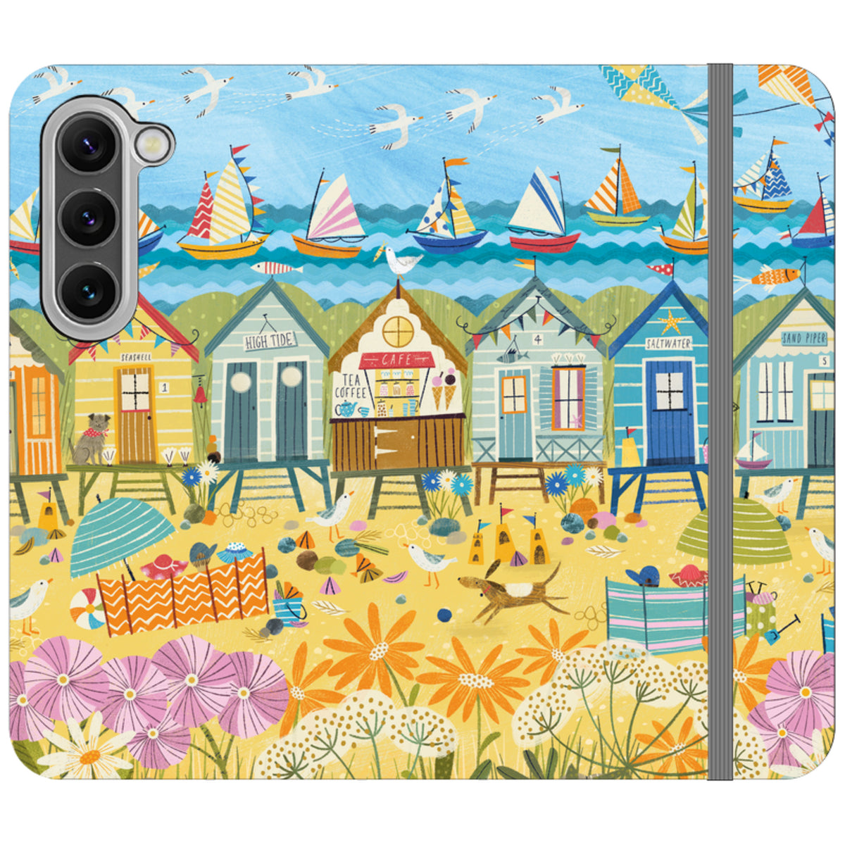 Beachy Days Wallet Case By Ali Brookes