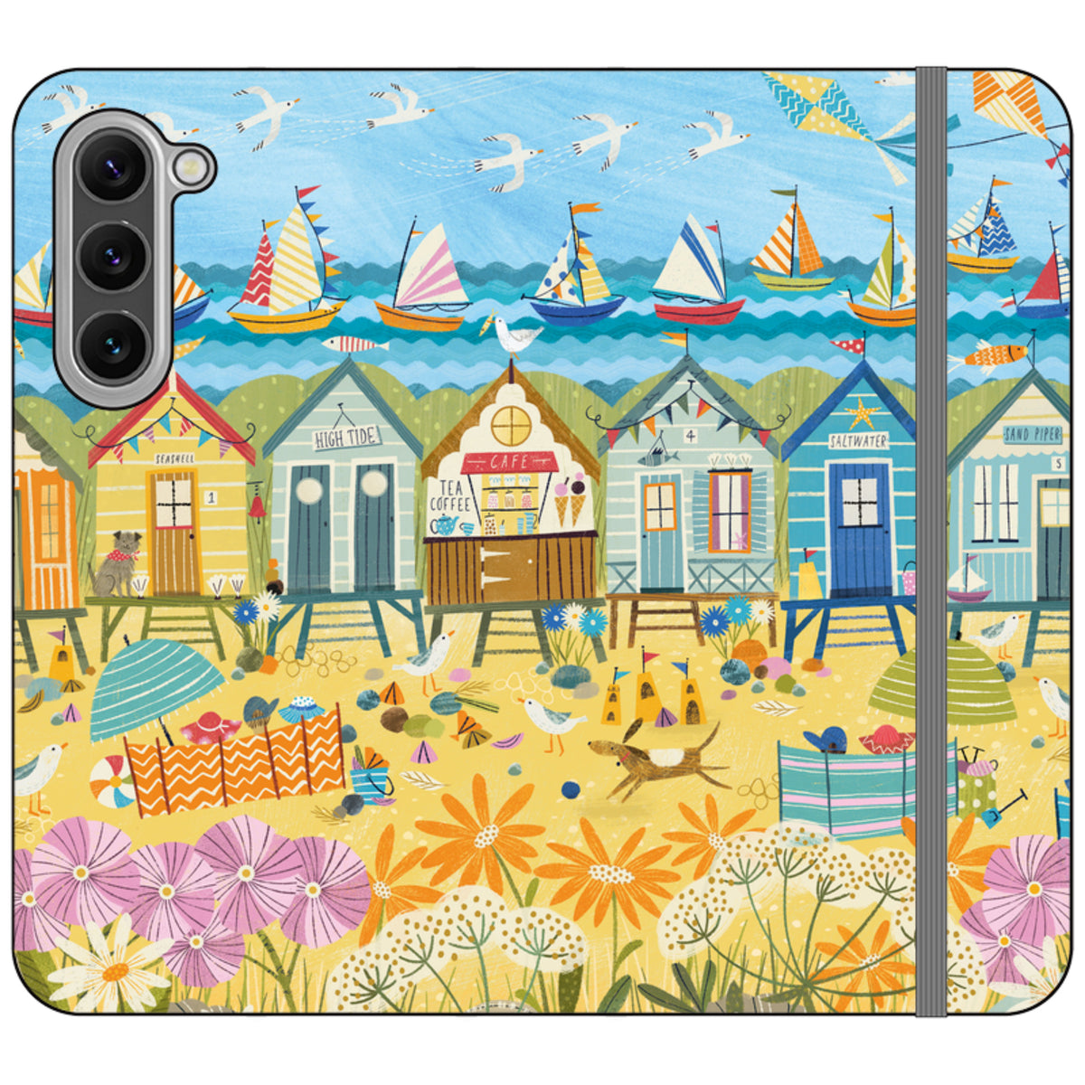 Beachy Days Wallet Case By Ali Brookes