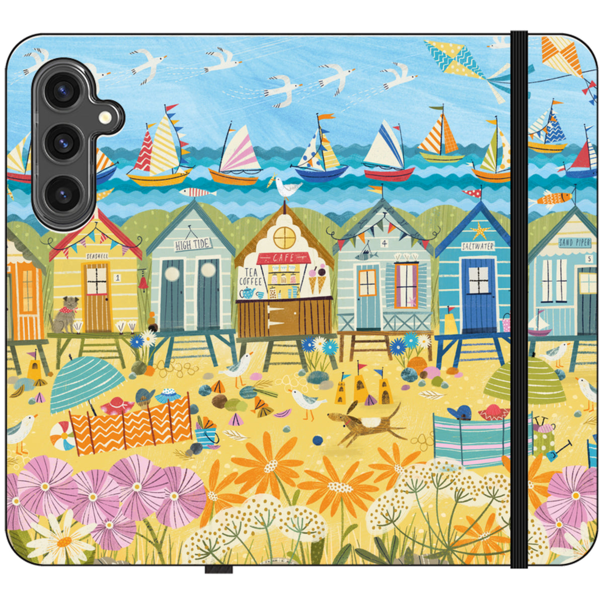 Beachy Days Wallet Case By Ali Brookes