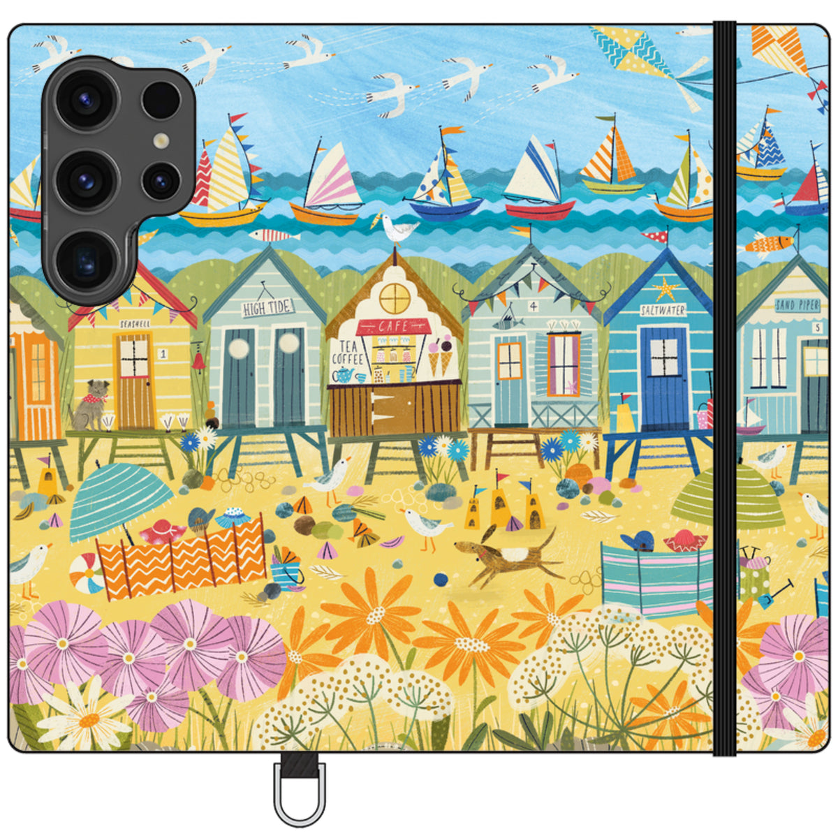 Beachy Days Wallet Case By Ali Brookes