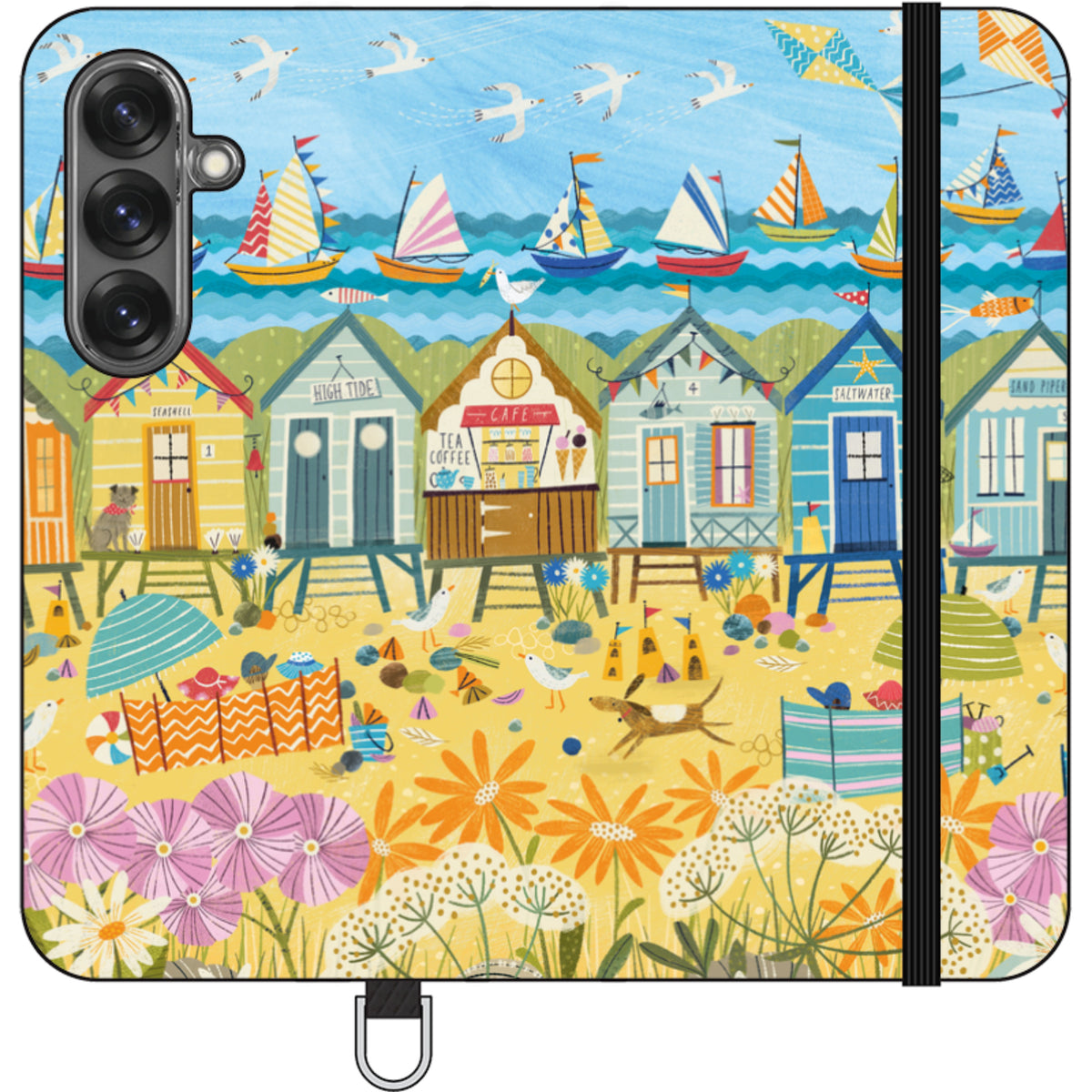 Beachy Days Wallet Case By Ali Brookes