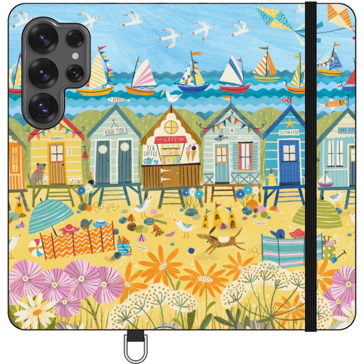 Beachy Days Wallet Case By Ali Brookes