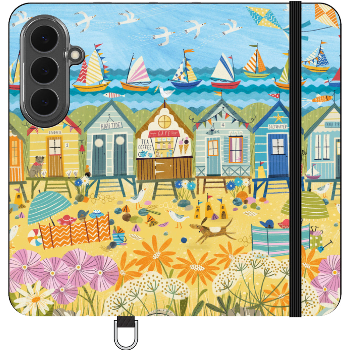 Beachy Days Wallet Case By Ali Brookes
