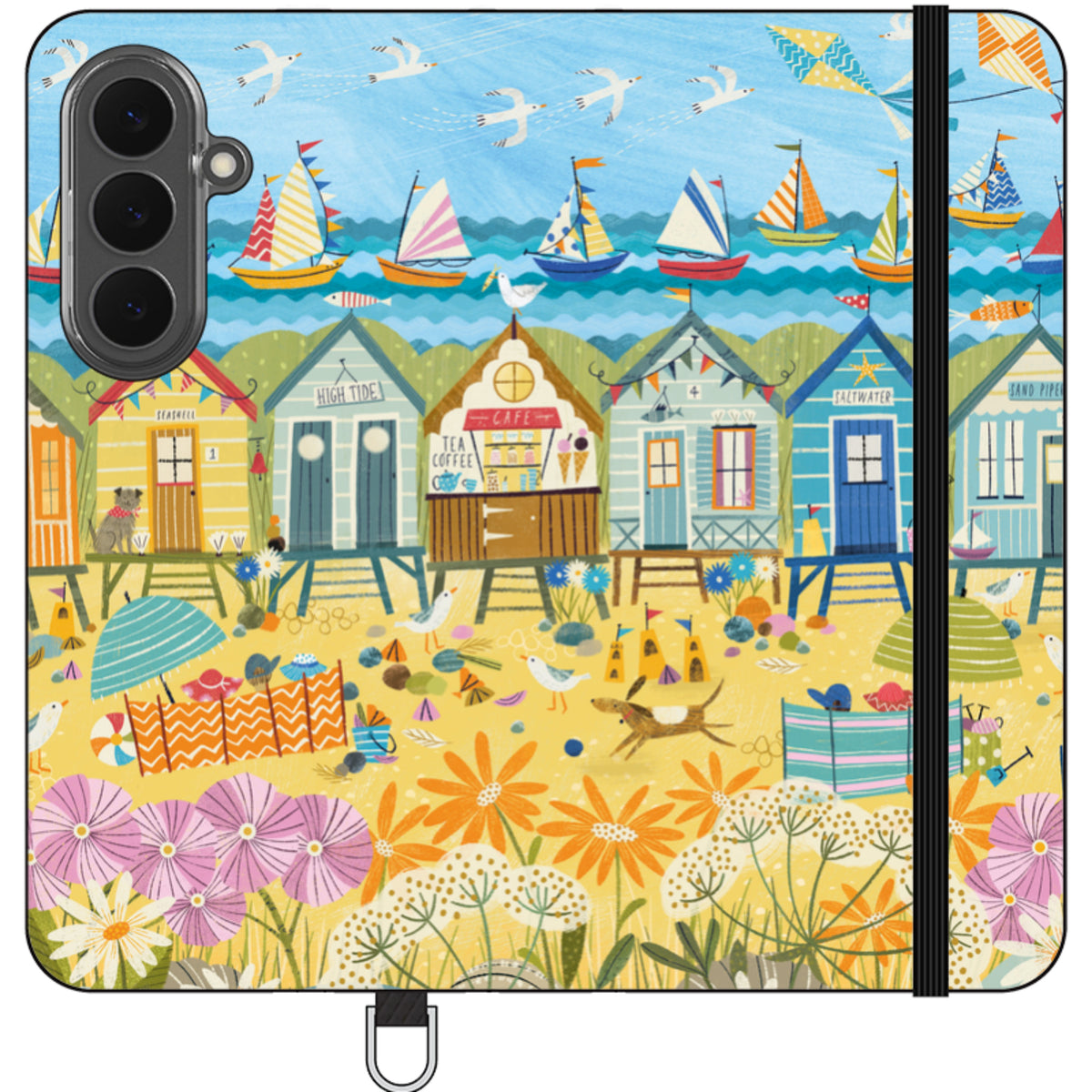 Beachy Days Wallet Case By Ali Brookes