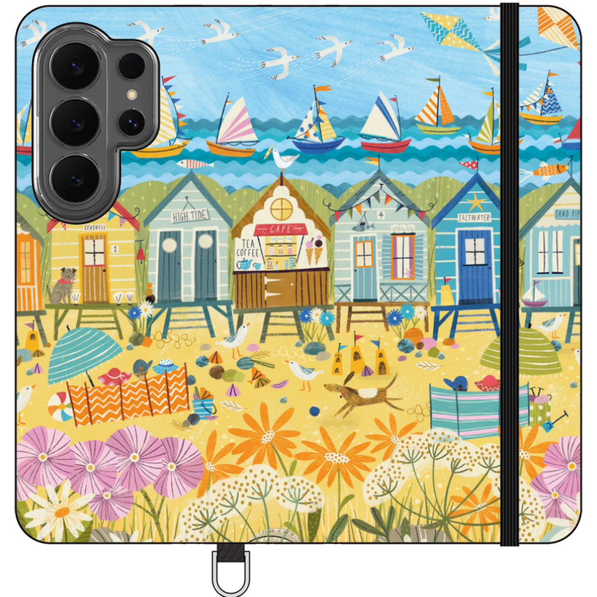 Beachy Days Wallet Case By Ali Brookes