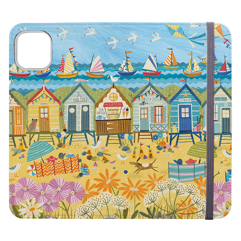 Beachy Days Wallet Case By Ali Brookes