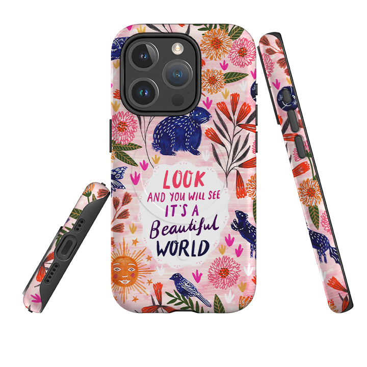 iPhone MagSafe Tough Case - Beautiful World By Lee Foster Wilson