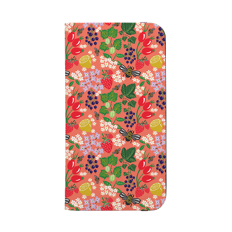 Bee Floral II Wallet Case By Kate Heiss