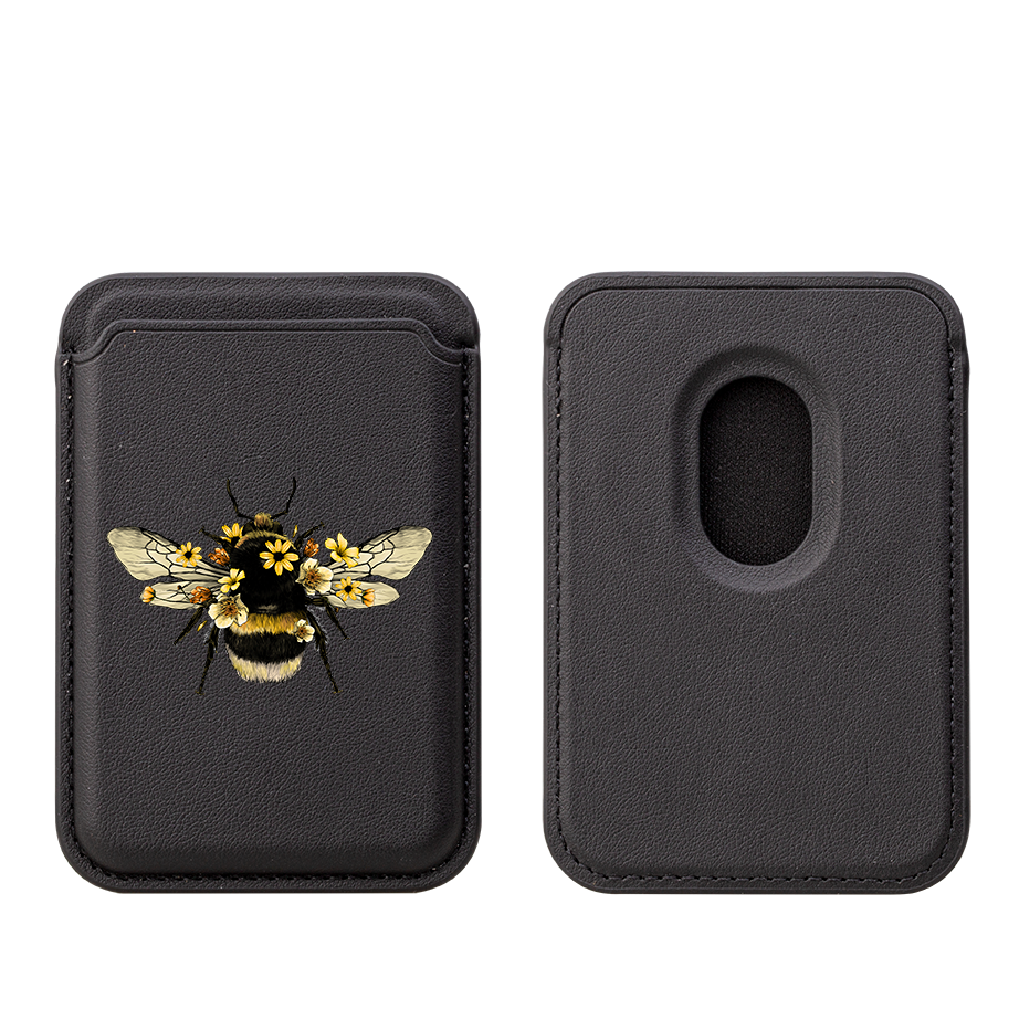 Bee I MagSafe Wallet- Black