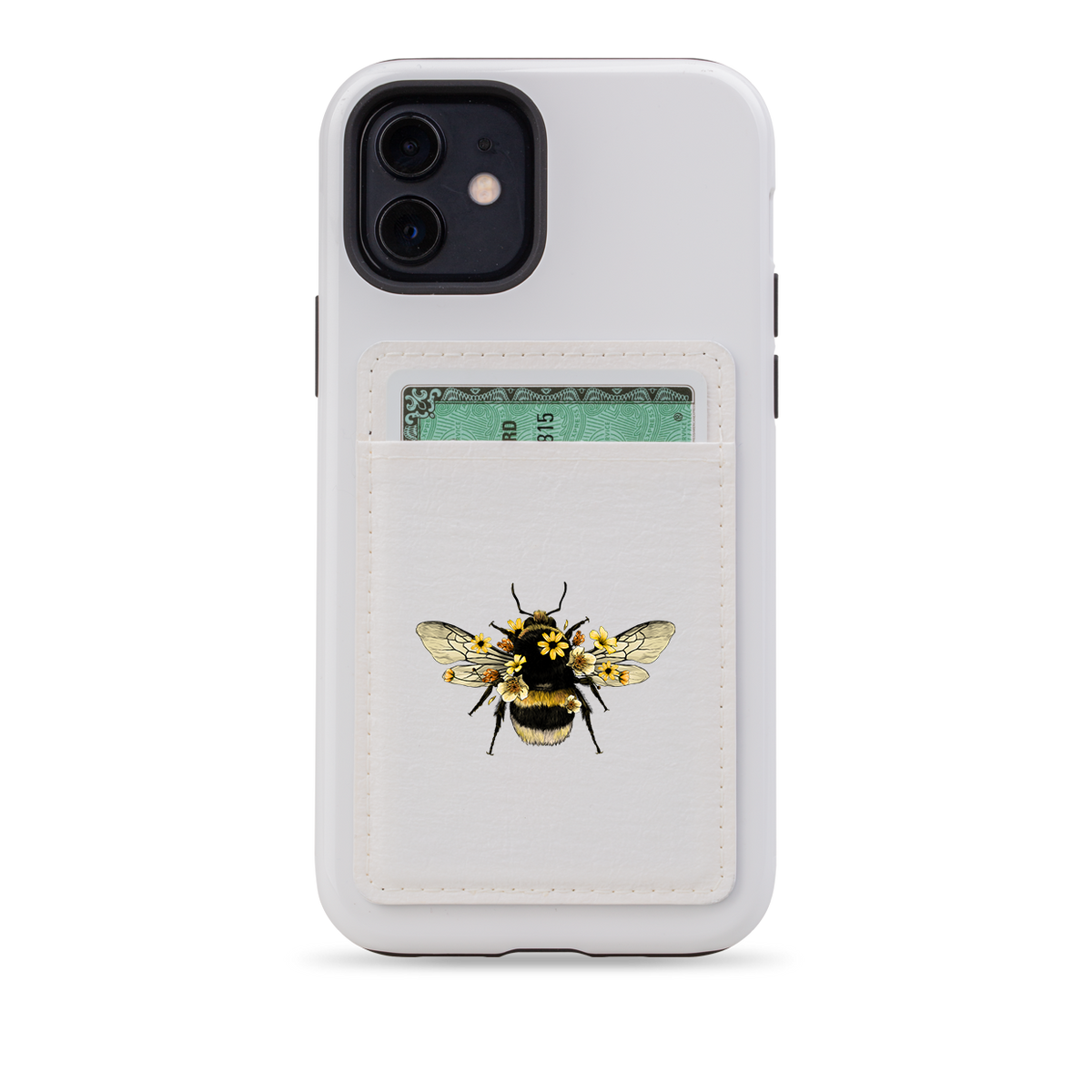 Bee I MagSafe Wallet- White