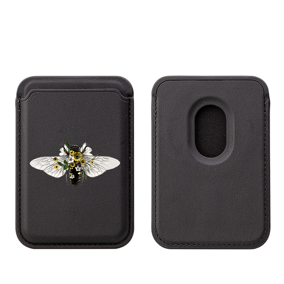 Bee II MagSafe Wallet- Black