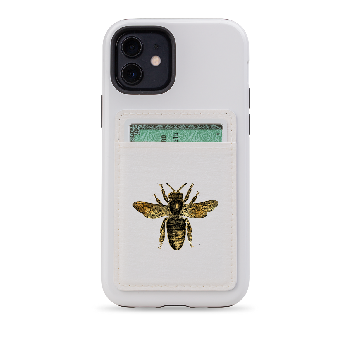 Bee III MagSafe Wallet- White