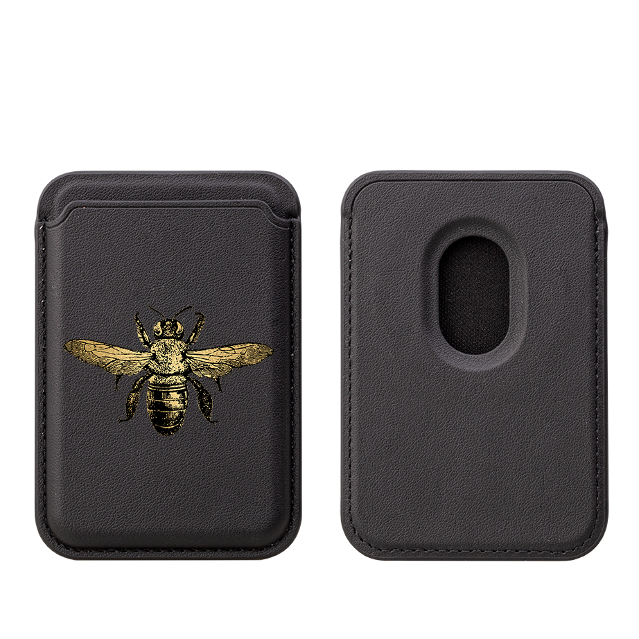 Bee VI MagSafe Wallet- Black