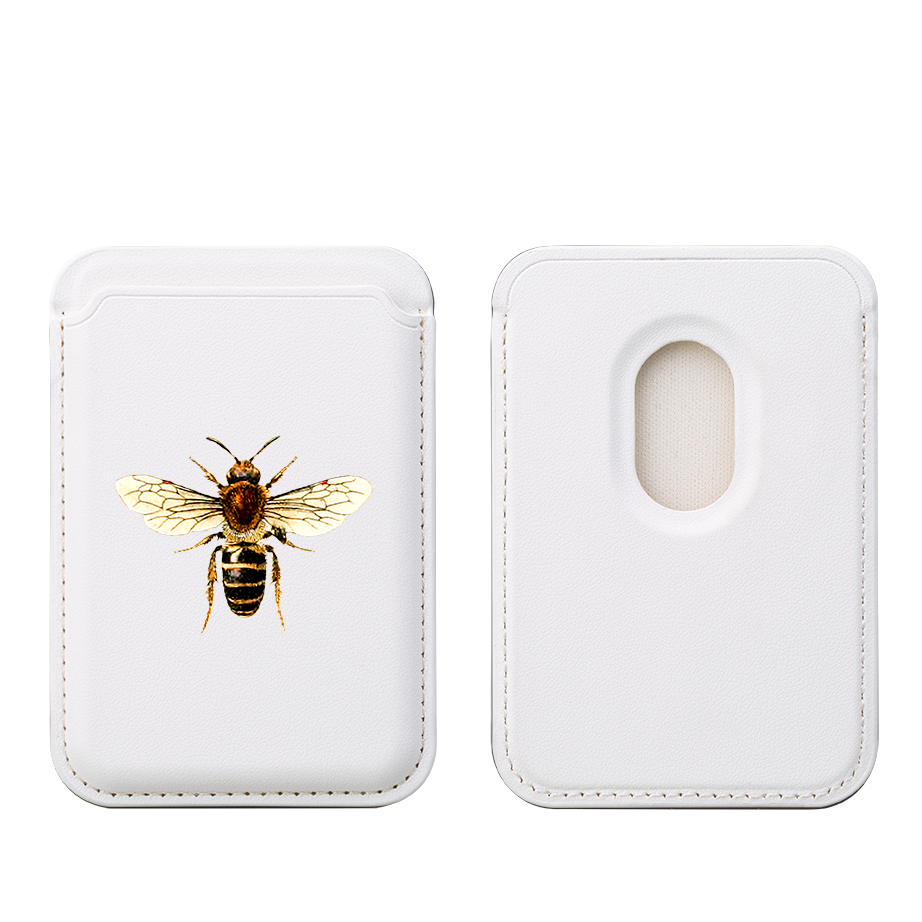 Bee VII MagSafe Wallet- White