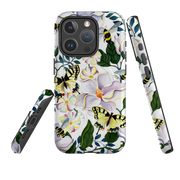 iPhone MagSafe Tough Case - Bees and Magnolia By Bex Parkin
