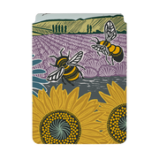 Bees and Sunflower By Kate Heiss Laptop, Kindle & iPad Sleeve