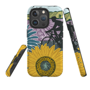 iPhone MagSafe Tough Case -  Bike and Sunflowers By Kate Heiss
