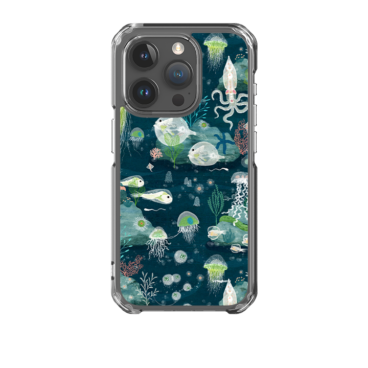 iPhone 15 Clear Case - Bioluminescence By Katherine Quinn