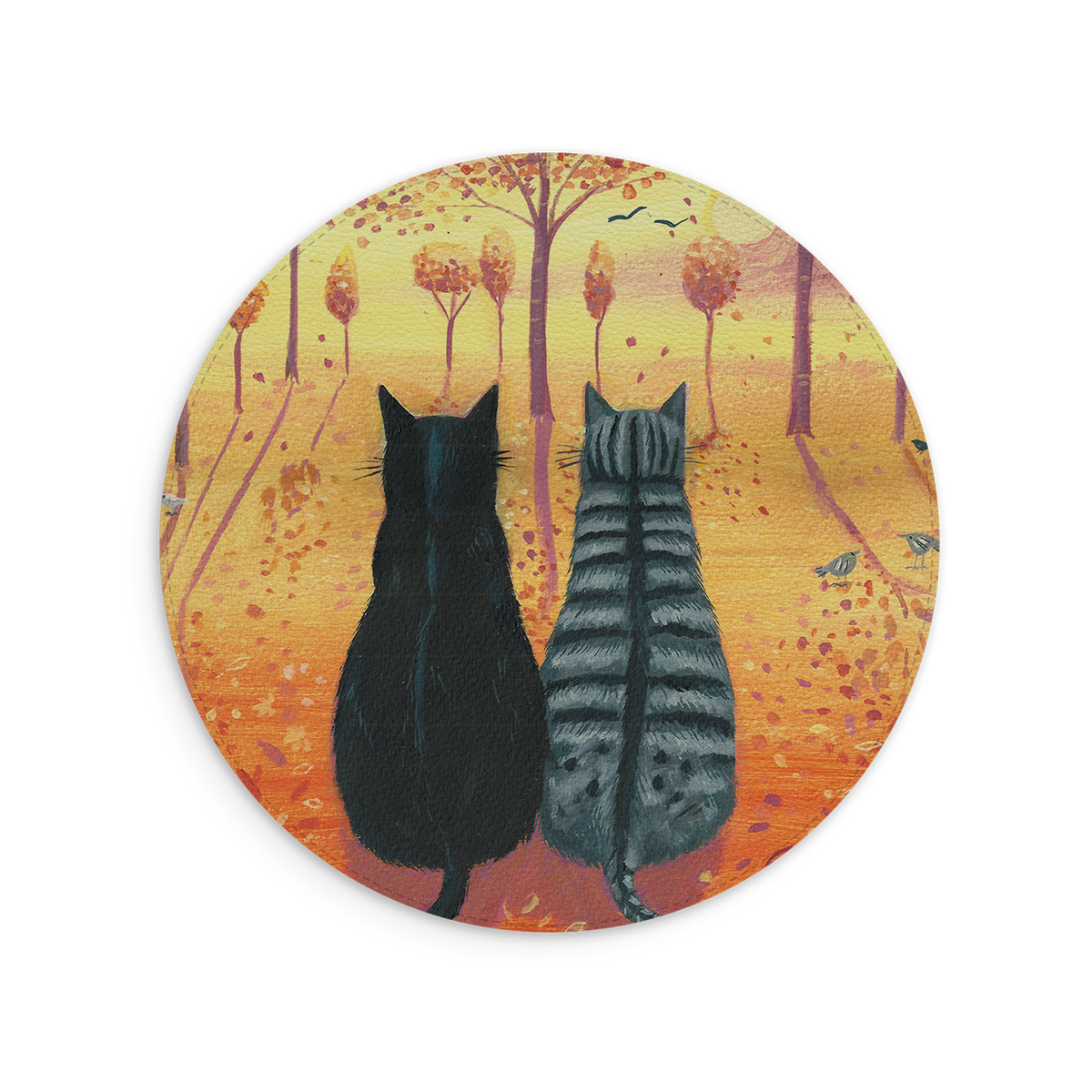 Bird Watching Mouse Mat By Mary Stubberfield