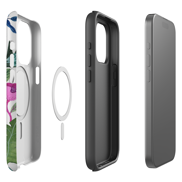 iPhone MagSafe Tough Case - Birds In Forest By Bex Parkin