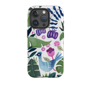iPhone Tough Case - Birds In Forest By Bex Parkin