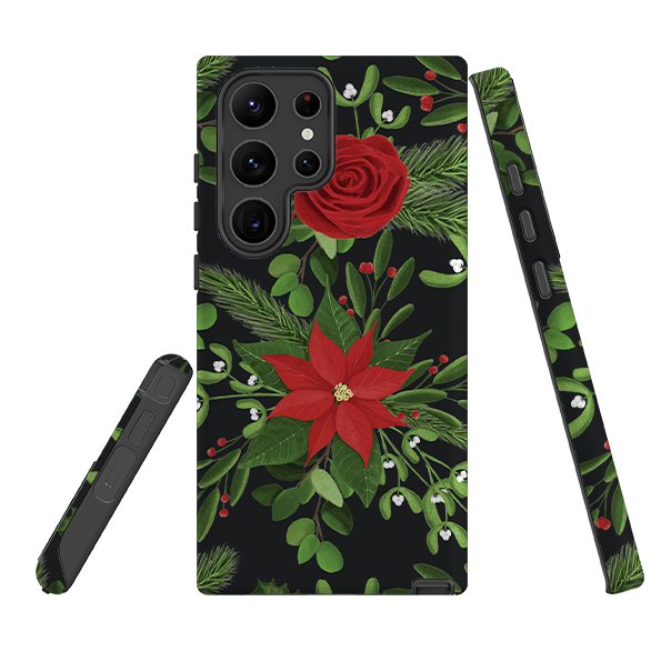 Samsung Tough Case - Black White Plaid By Abby Jacobs